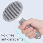 Brosse autonettoyante — Anti-poils chat & chien