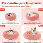Coussin donut apaisant — Lit moelleux anti-stress chat & chien