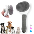 Brosse autonettoyante — Anti-poils chat & chien