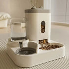 Distributeur de croquettes 2-en-1 — Réserve + eau