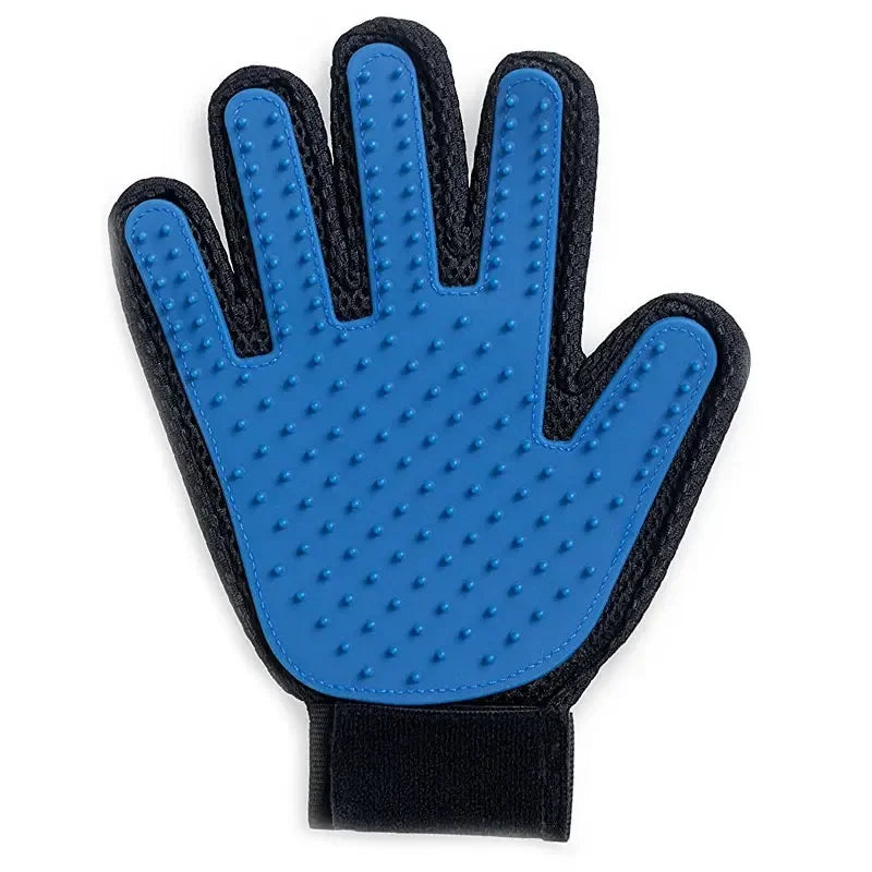 Gant de toilettage silicone — Brosse anti-poils chat & chien