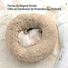 Coussin donut apaisant — Lit moelleux anti-stress chat & chien