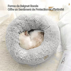 Coussin donut apaisant — Lit moelleux anti-stress chat & chien
